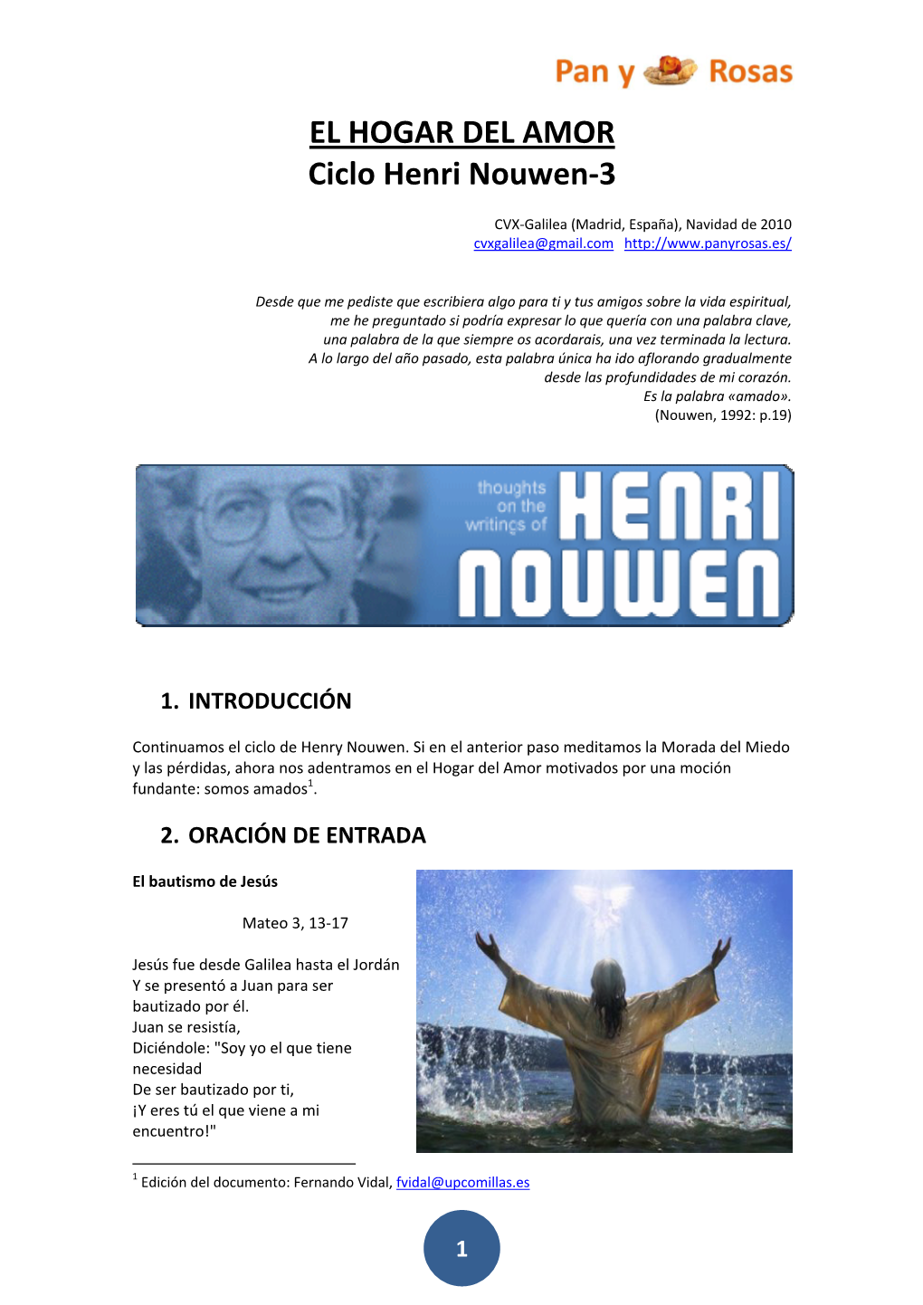 EL HOGAR DEL AMOR Ciclo Henri Nouwen-3