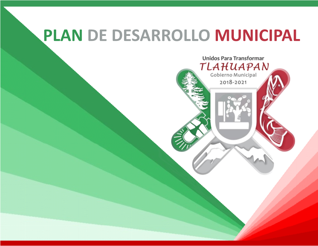 Plan De Desarrollo Municipal