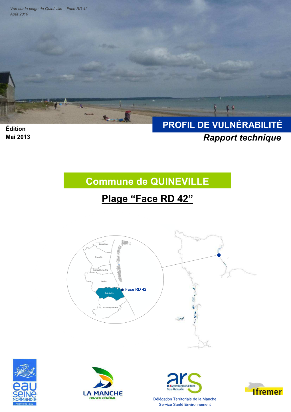 Plage De Quinéville – Face RD 42 Août 2010