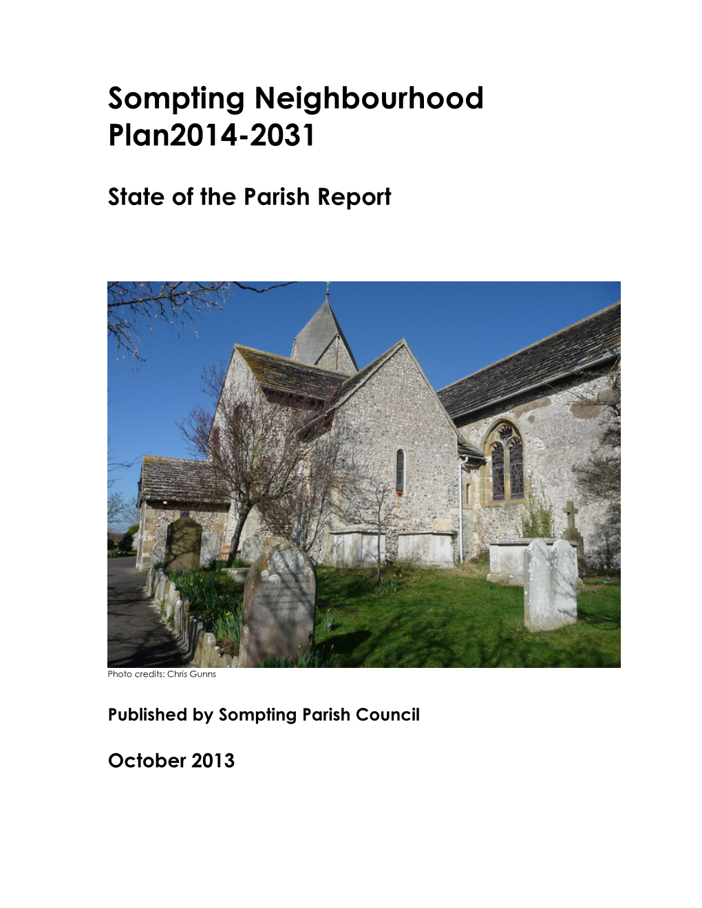 Sompting Neighbourhood Plan2014-2031