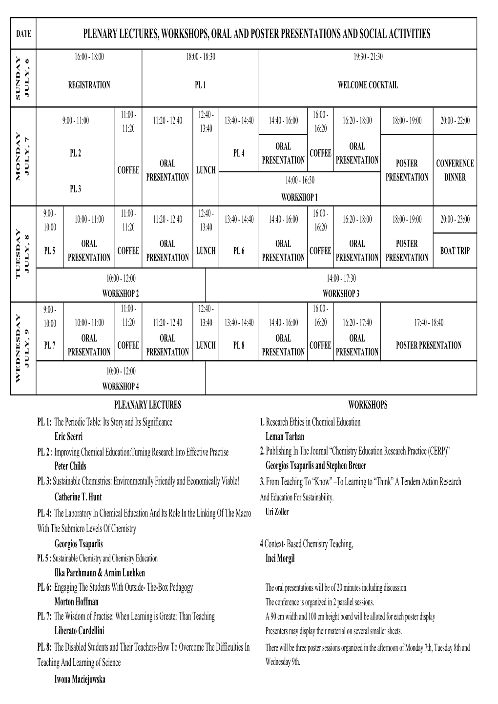 Ecrice 2008 Abstract Book