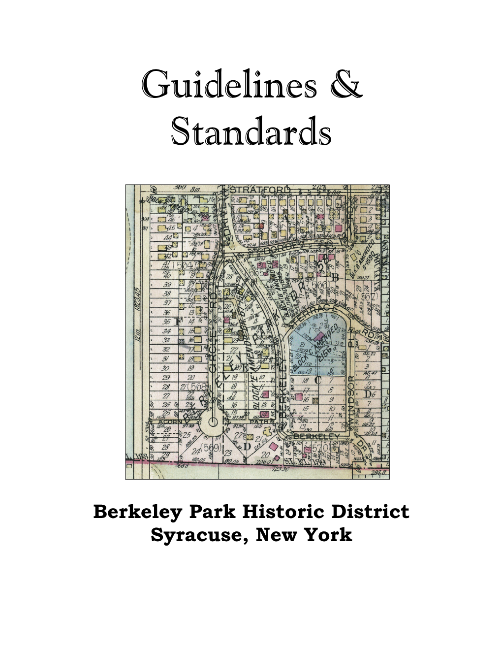 Berkeley Park Historic District Syracuse, New York