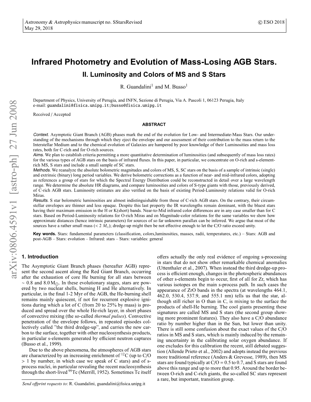 Infrared Photometry and Evolution of Mass-Losing AGB Stars