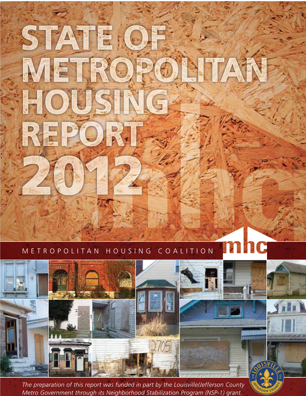 Metropolitan Housing Coalition State of Housing Report