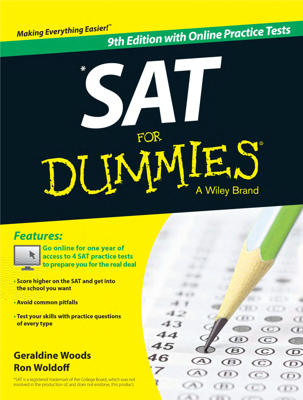 SAT for Dummies, with Online Practice