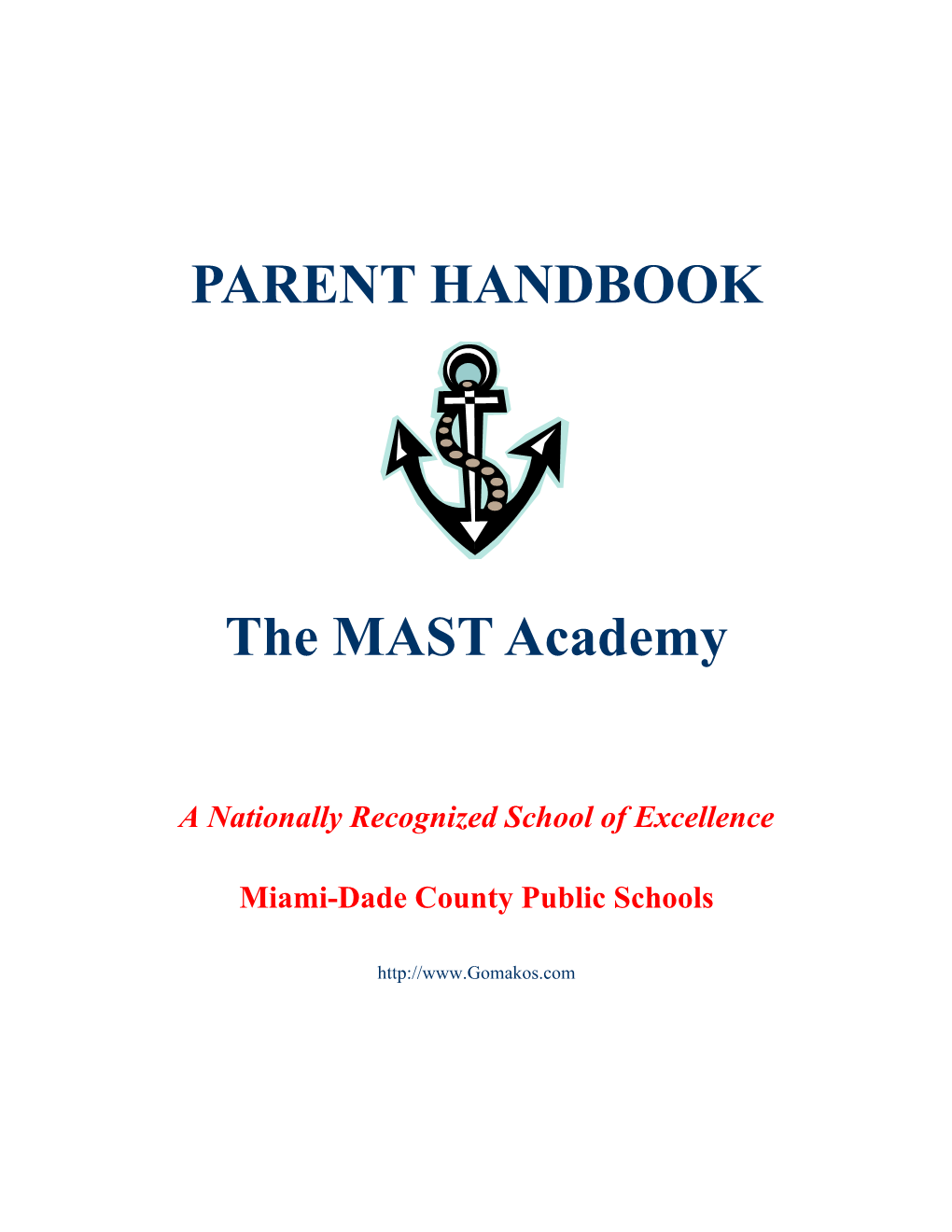 2012-2013 Parent Handbook