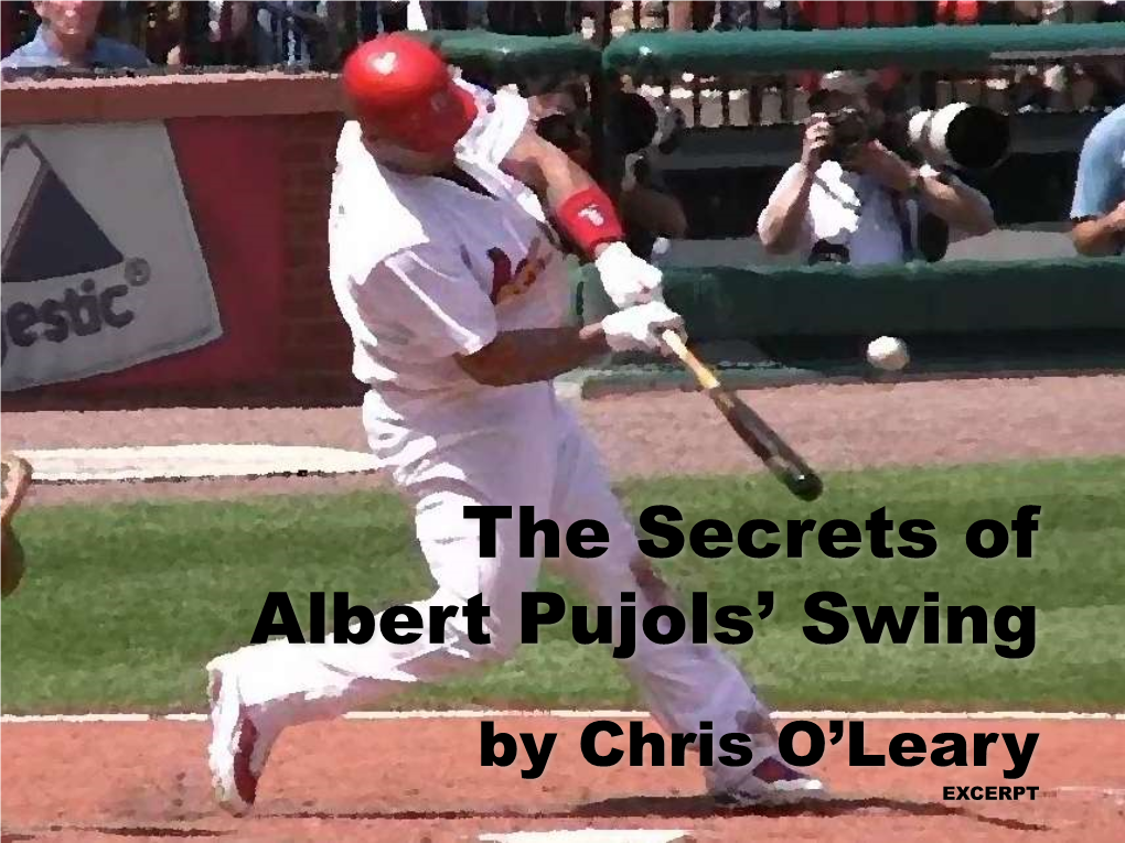 The Secrets of Albert Pujols' Swing