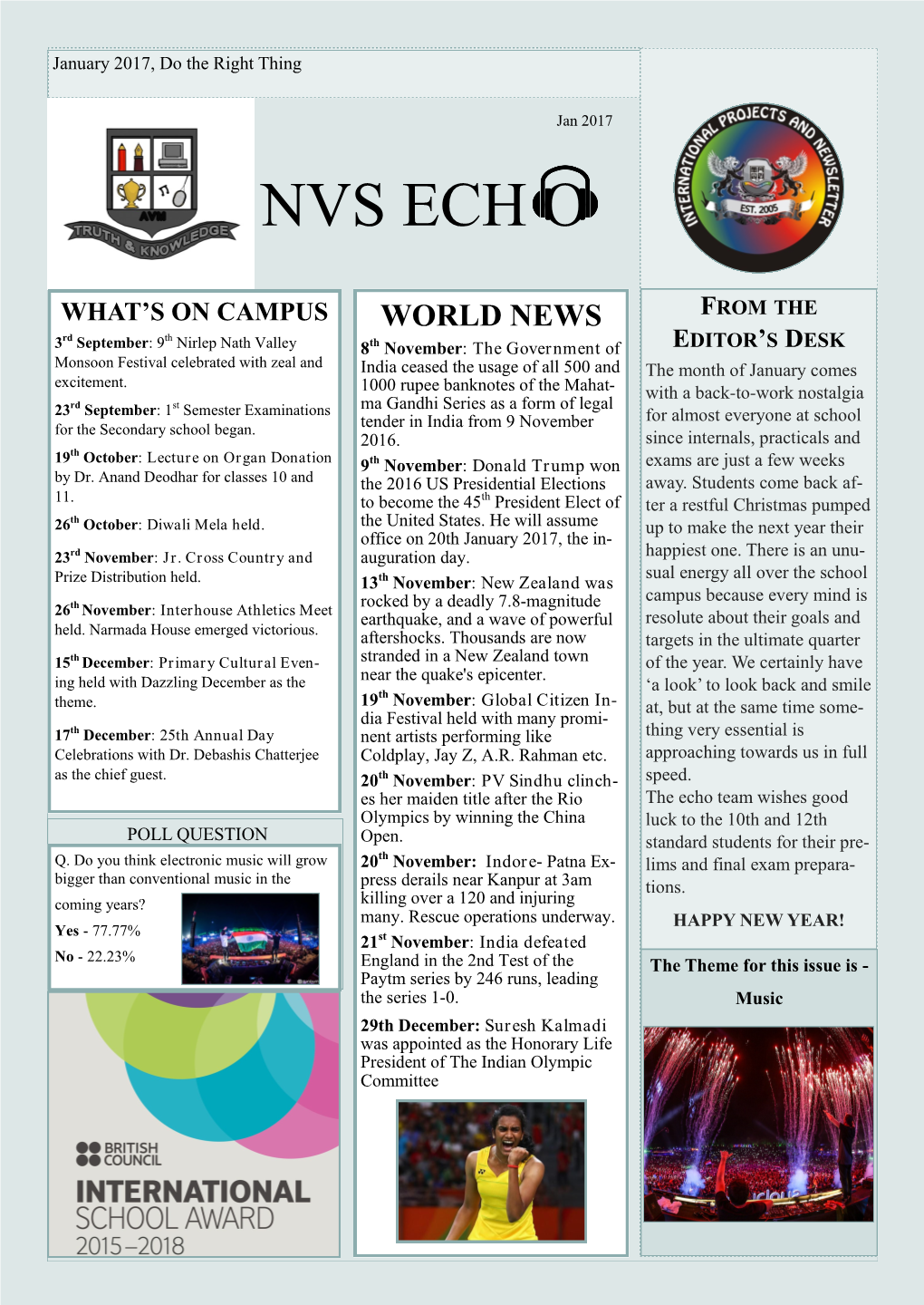 NVS Echo January 2017