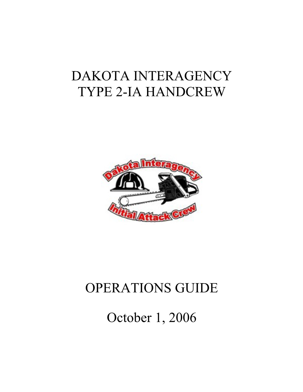 Type 2 IA Handcrew Operations Guide