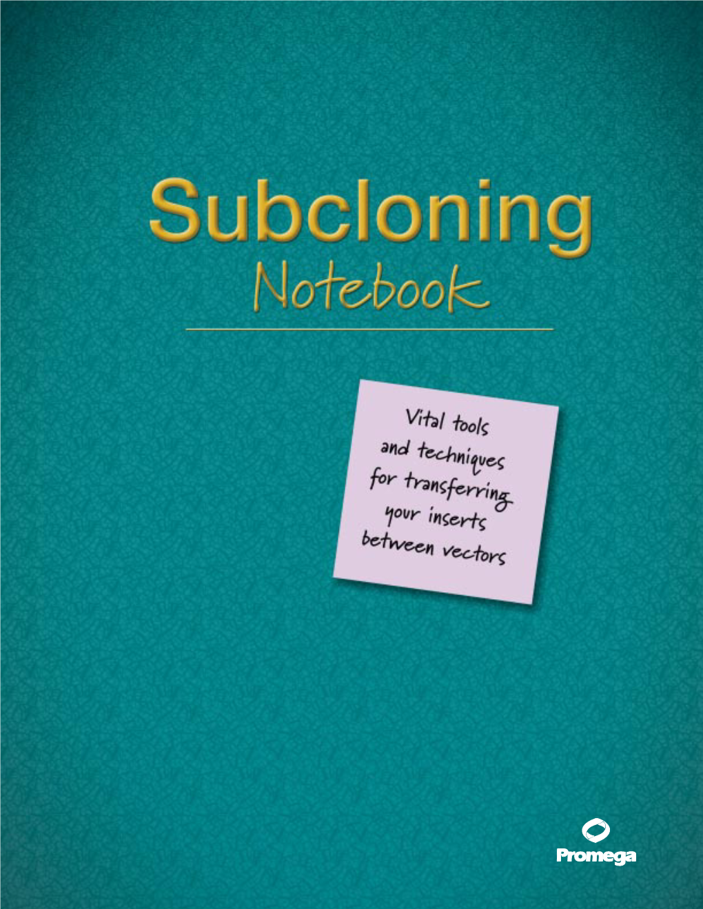 Subcloning Notebook, BR152