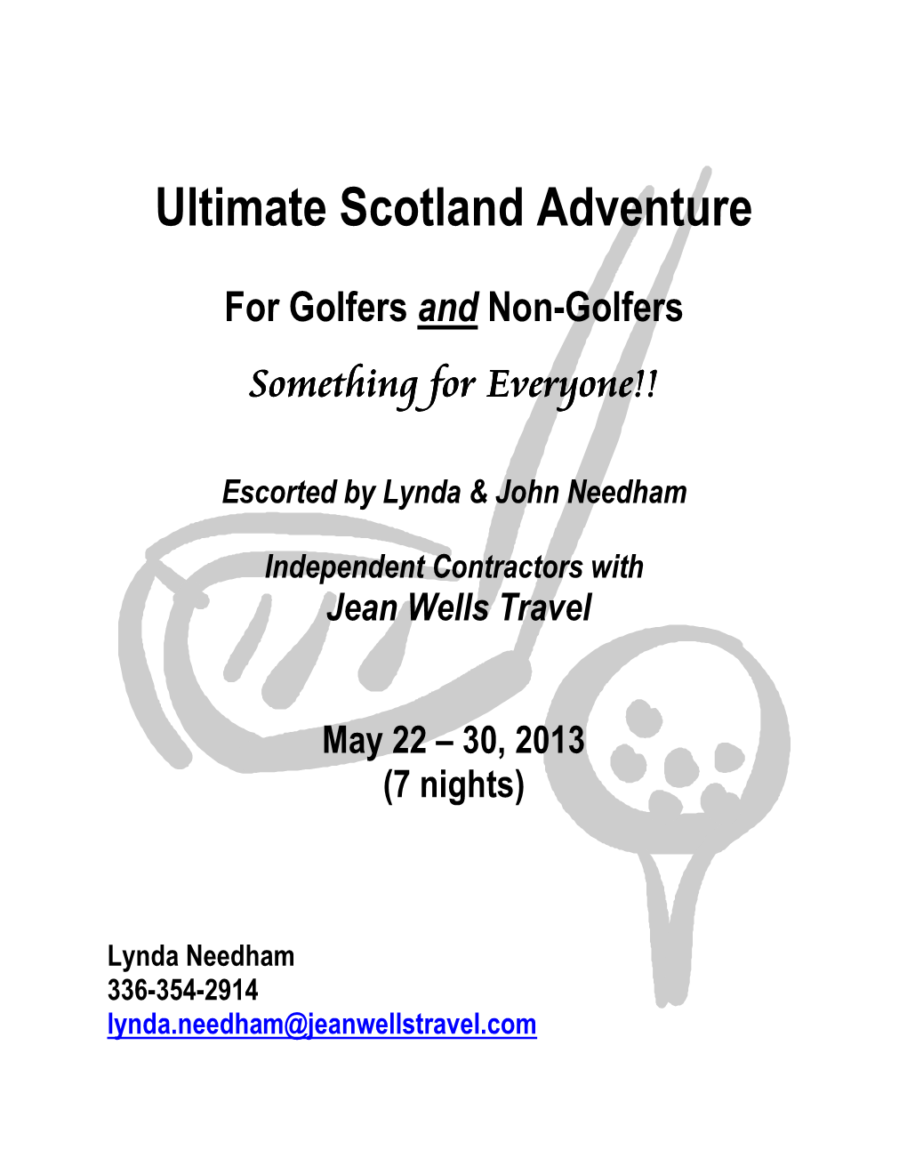 Ultimate Scotland Adventure