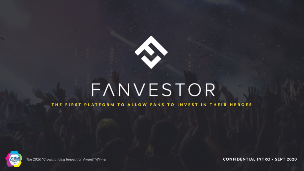 FANVESTOR COMPANY DECK Sept 2020
