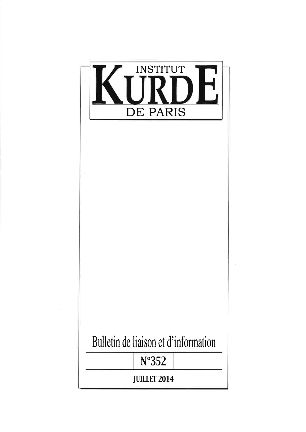 Institut Kurde De Paris N