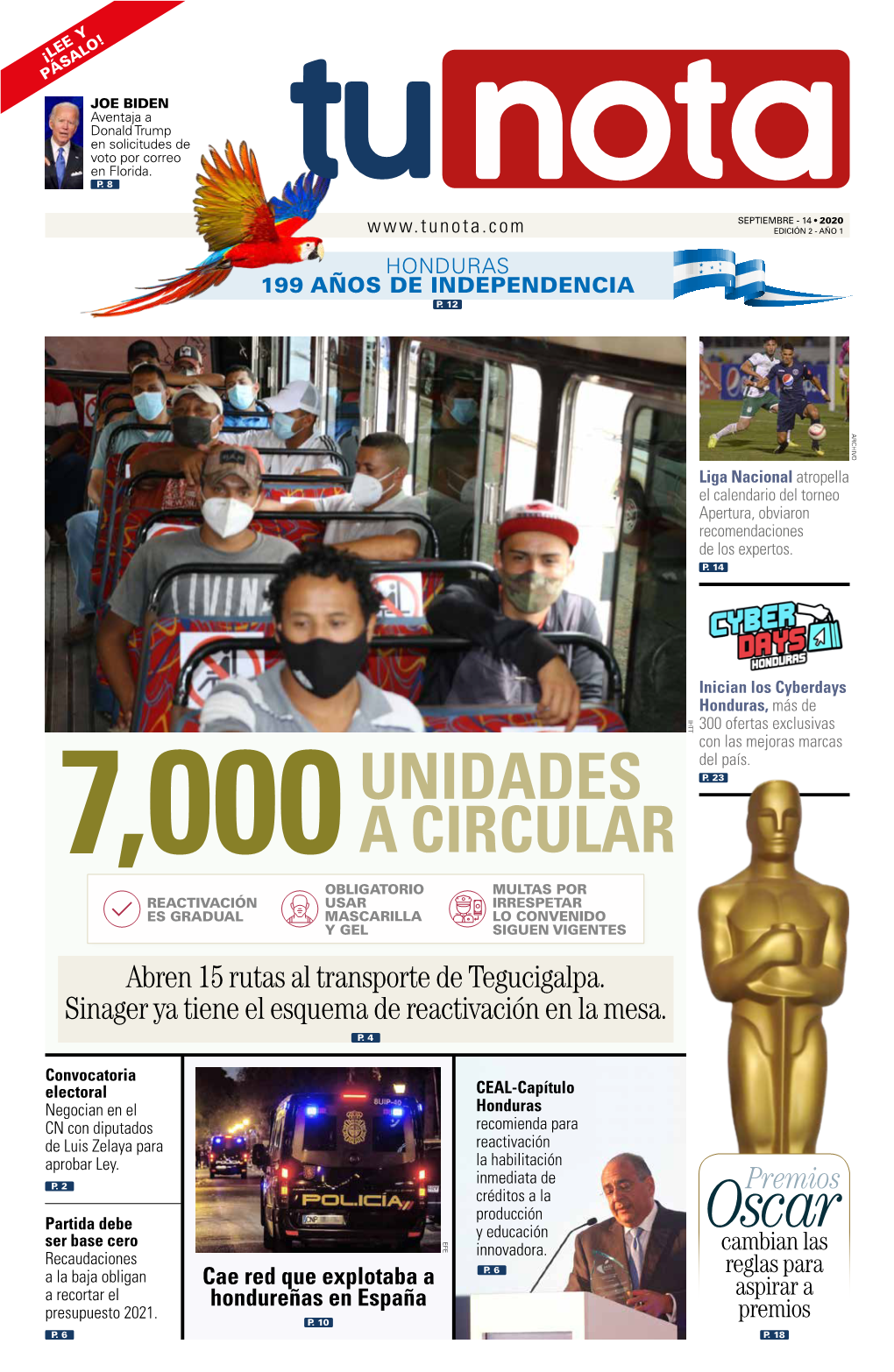 7,000Unidades a Circular