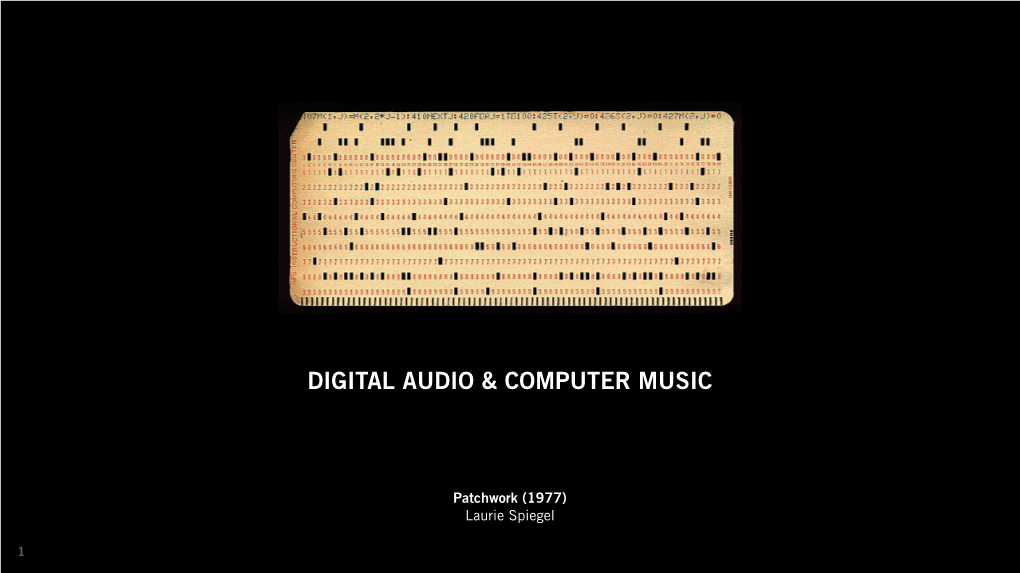 10 Digital Audio.Key
