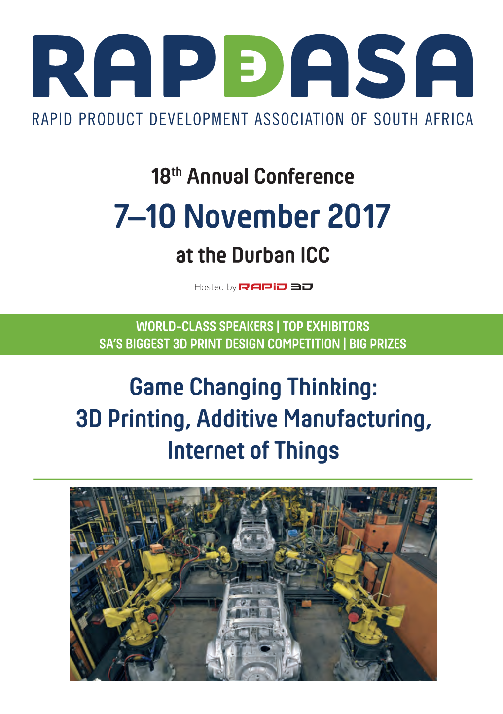 7–10 November 2017 at the Durban ICC