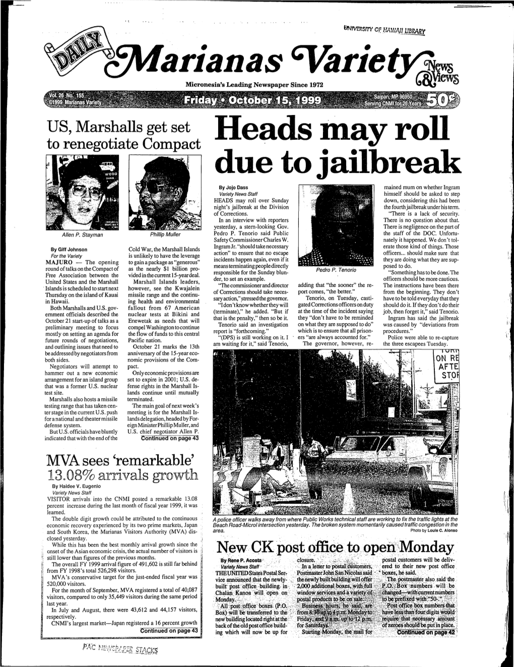 Heads Inay Roll Due to Jailbreak