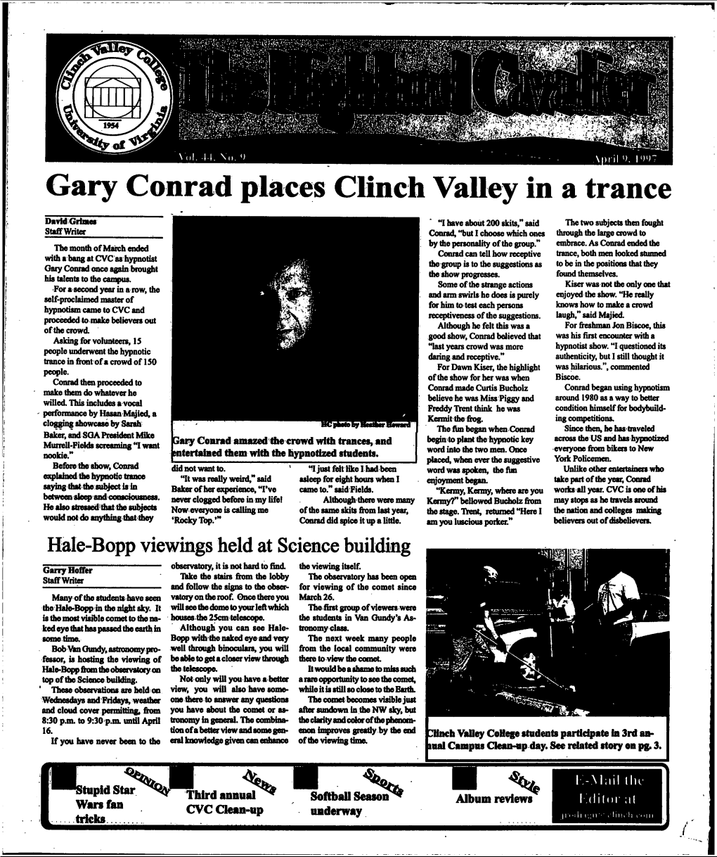 Gary Conrad Places Valley in a Trance
