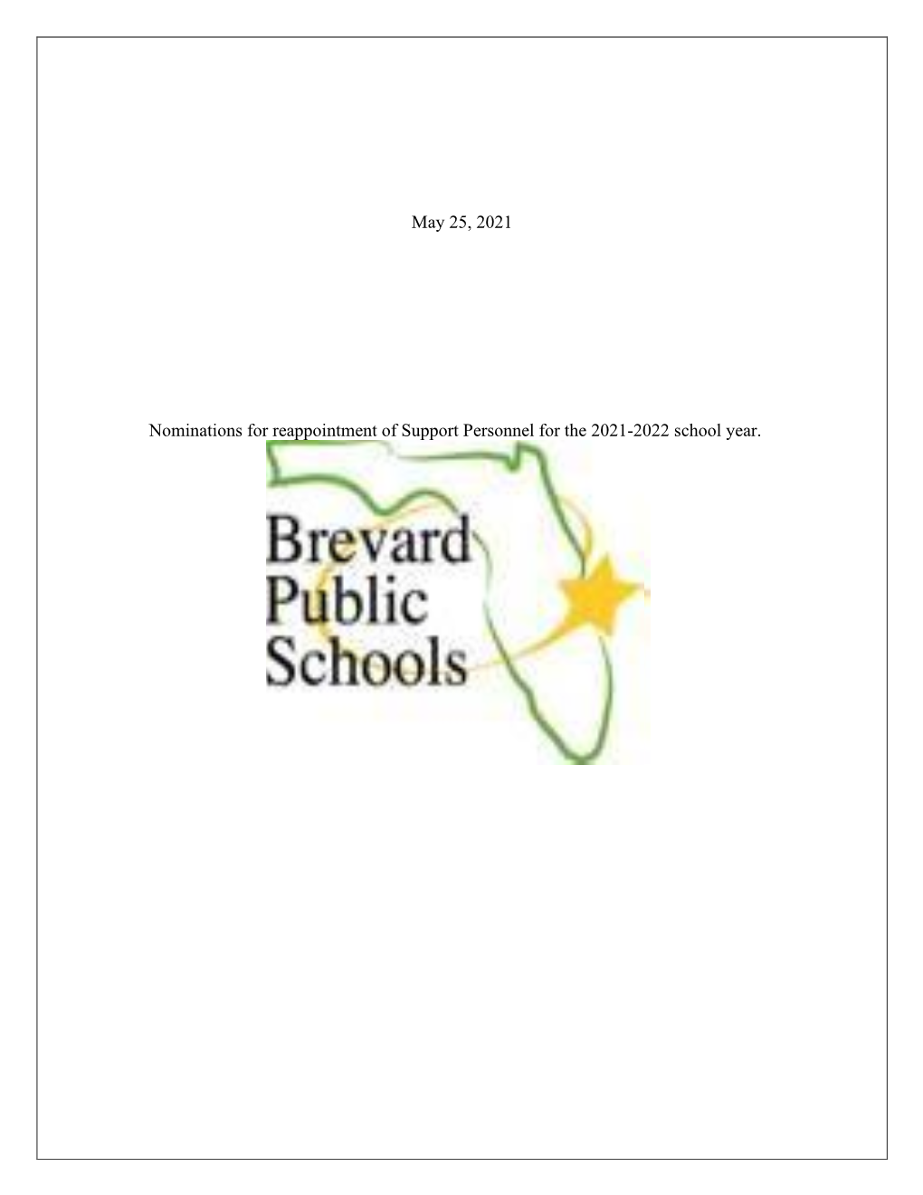 The School Board of Brevard County, Florida