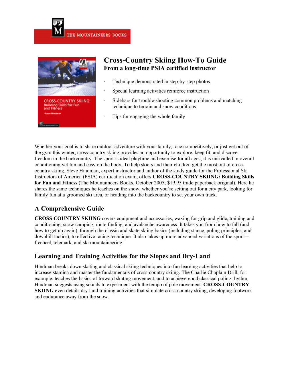 Cross-Country Skiing How-To Guide from a Long-Time PSIA Certified Instructor