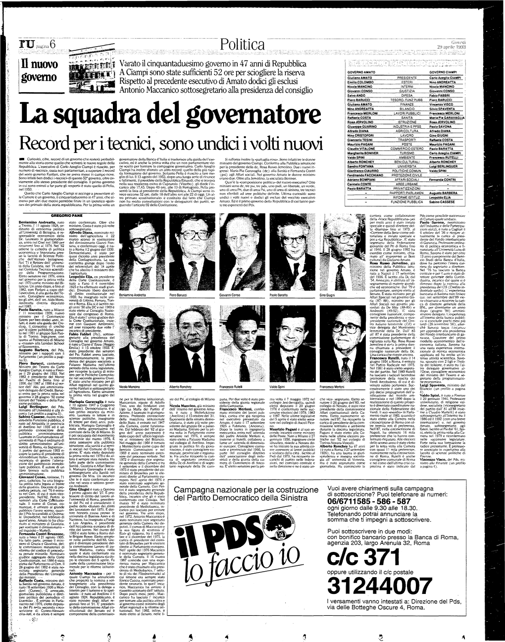 La Squadra Del Governatore