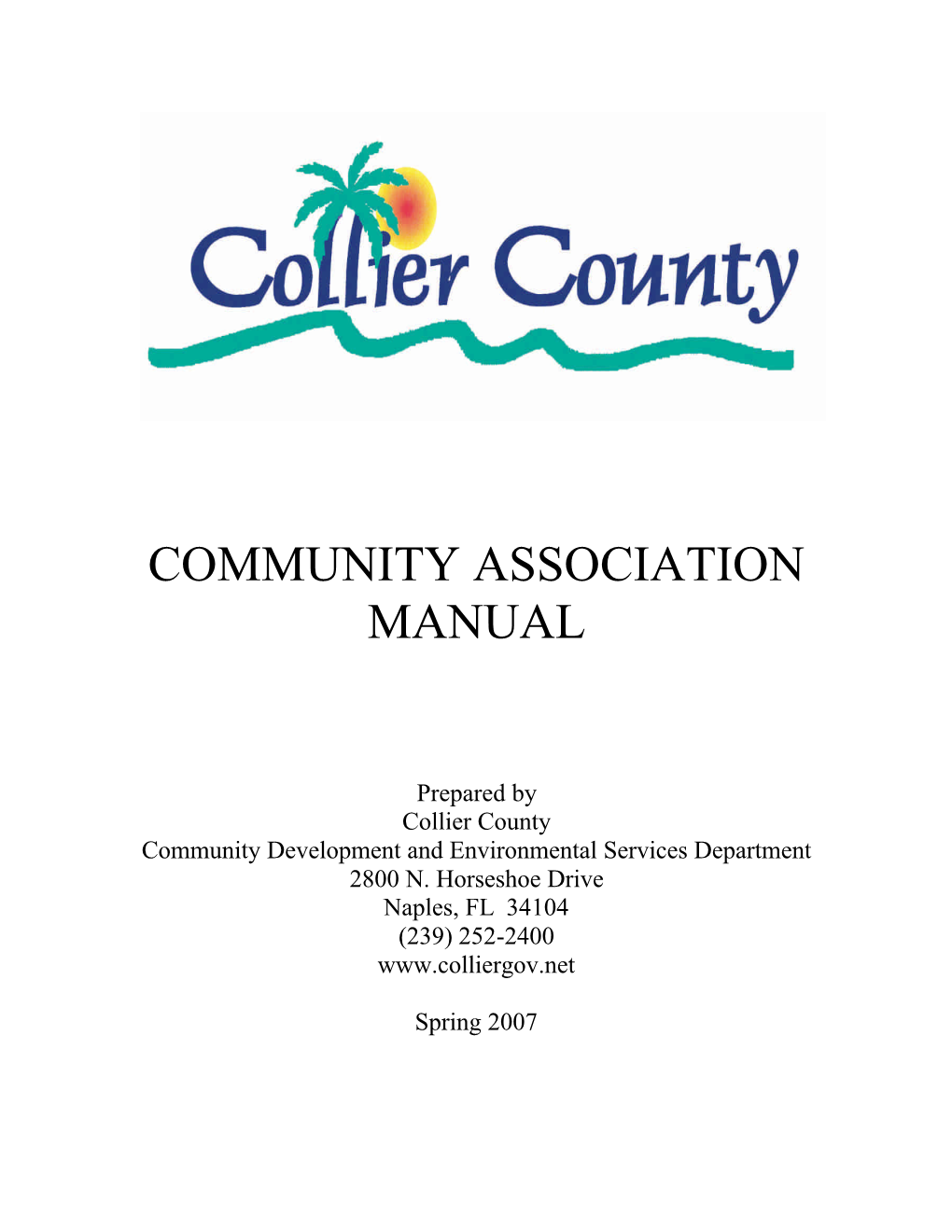 Community Association Manual