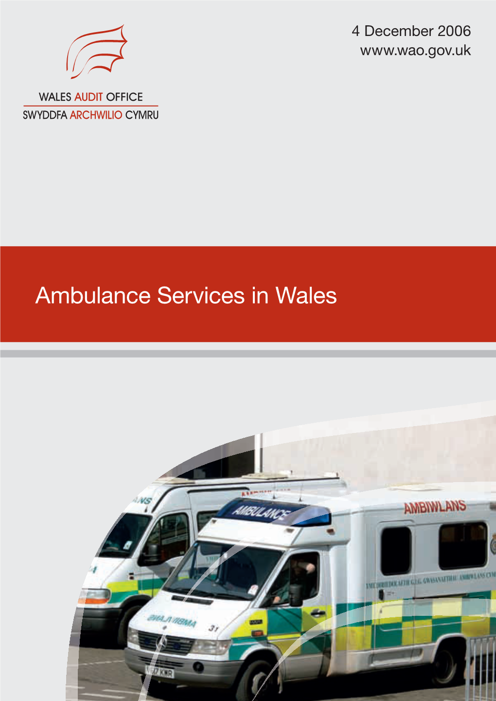 Ambulance Services in Wales