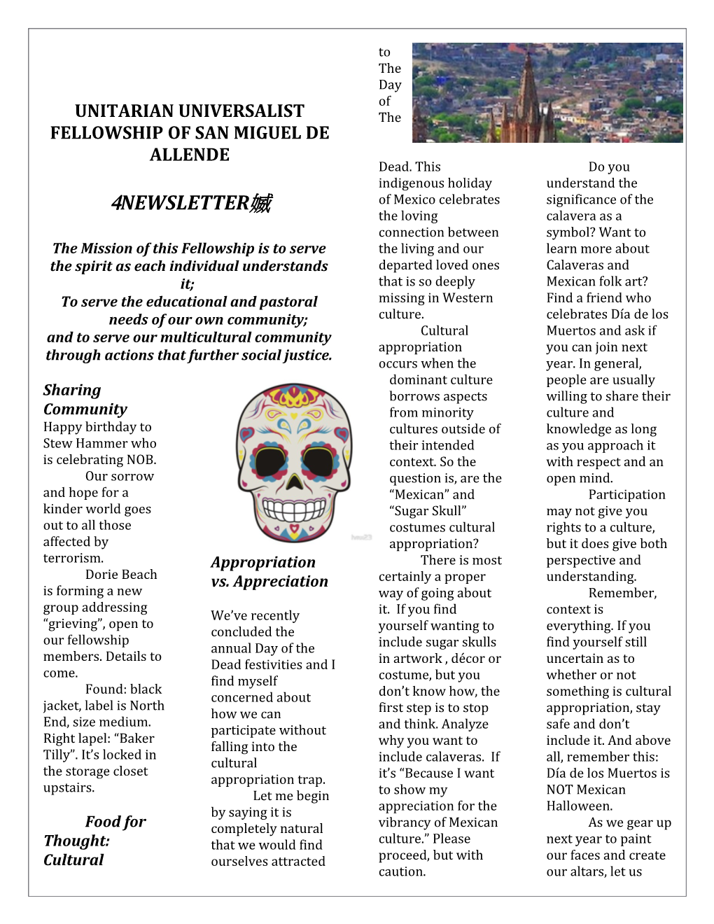 Unitarian Universalist Fellowship of San Miguel De Allende