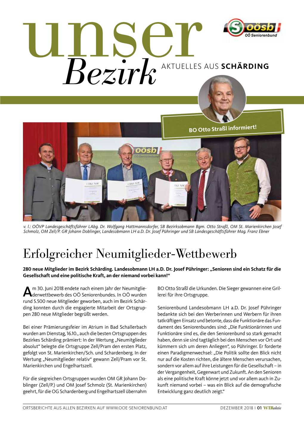 Bezirkaktuelles AUS SCHÄRDING