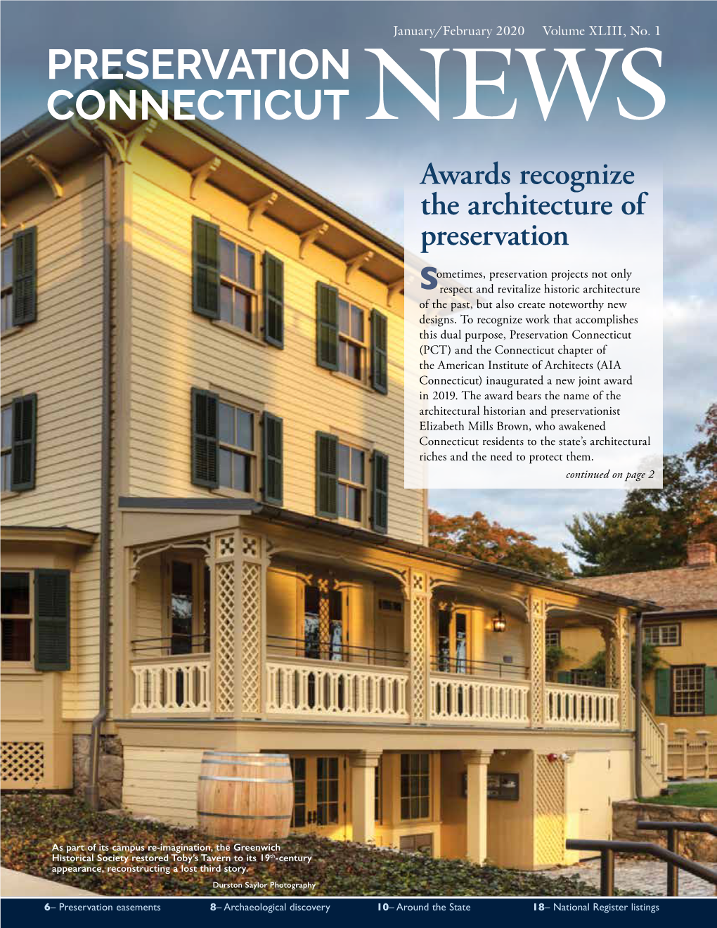 NEWS Awards Recognize the Architecture of Preservation