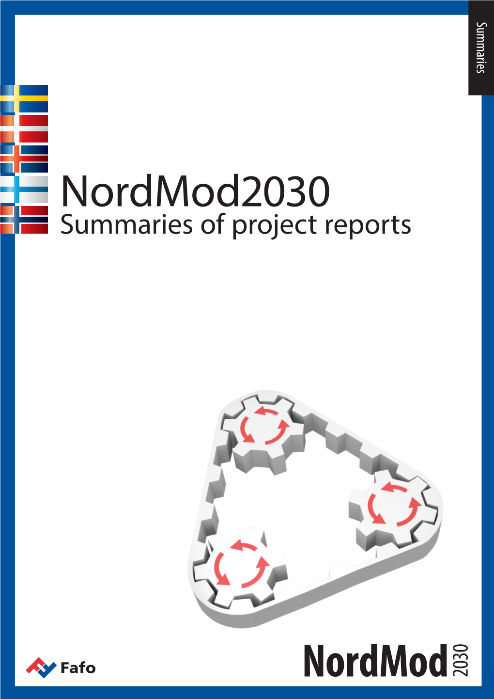 Nordmod2030 Summaries of Project Reports