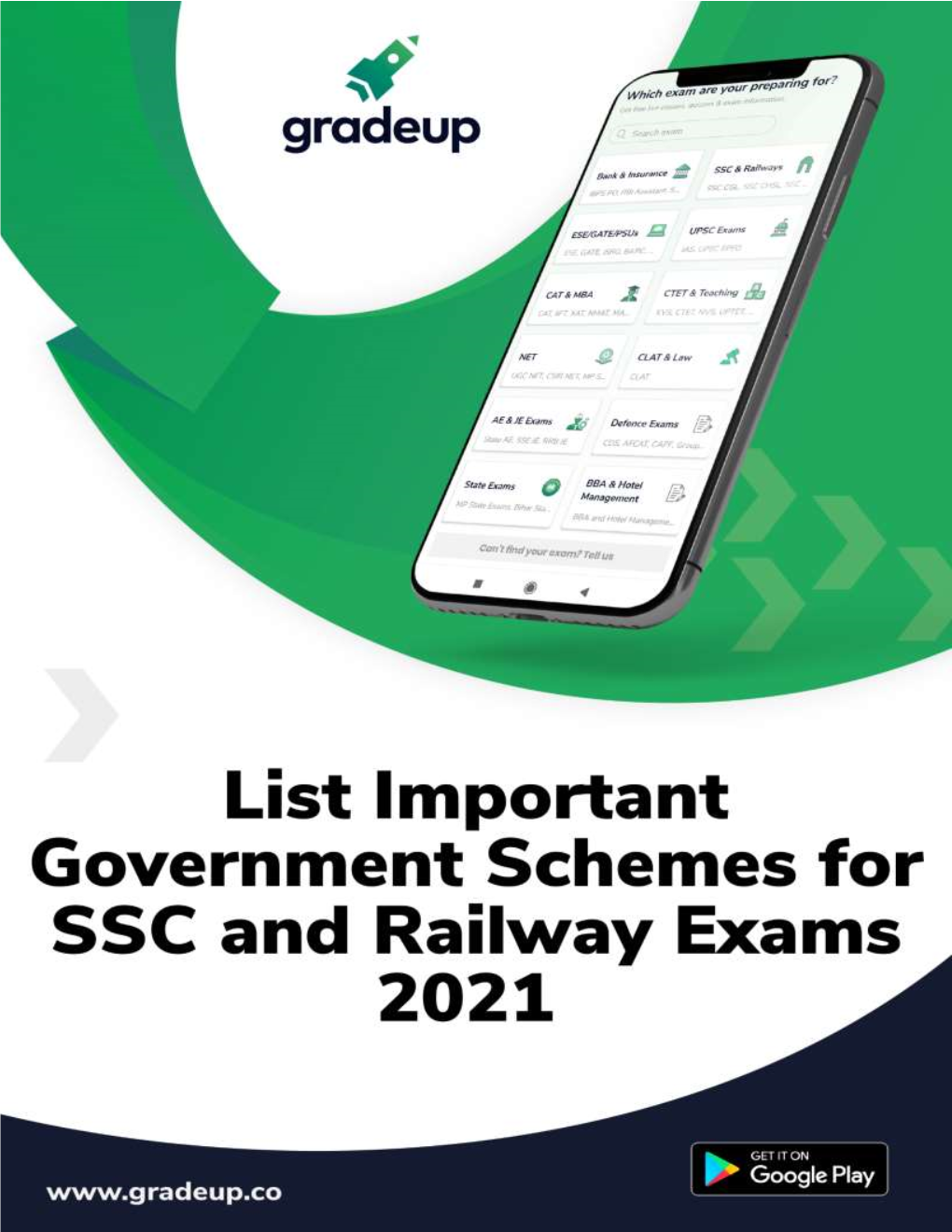 List of Important Government Schemes in India for SSC & Railways Exams 2021