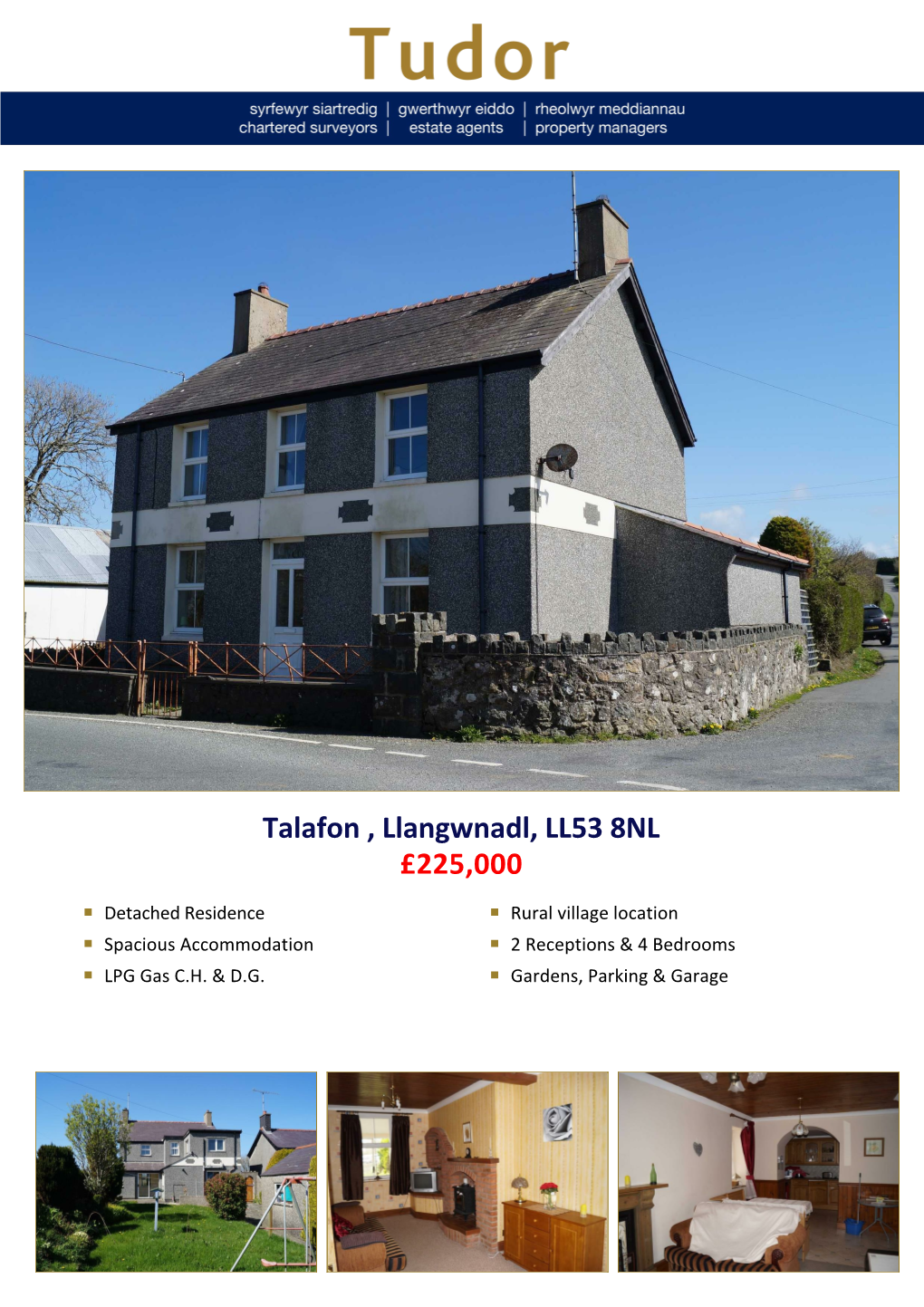 Llangwnadl, LL53 8NL £225,000