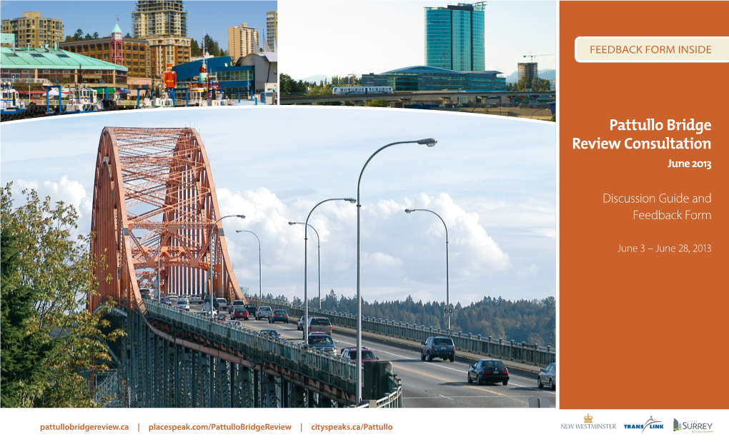 Pattullo Bridge Review Consultation June 2013