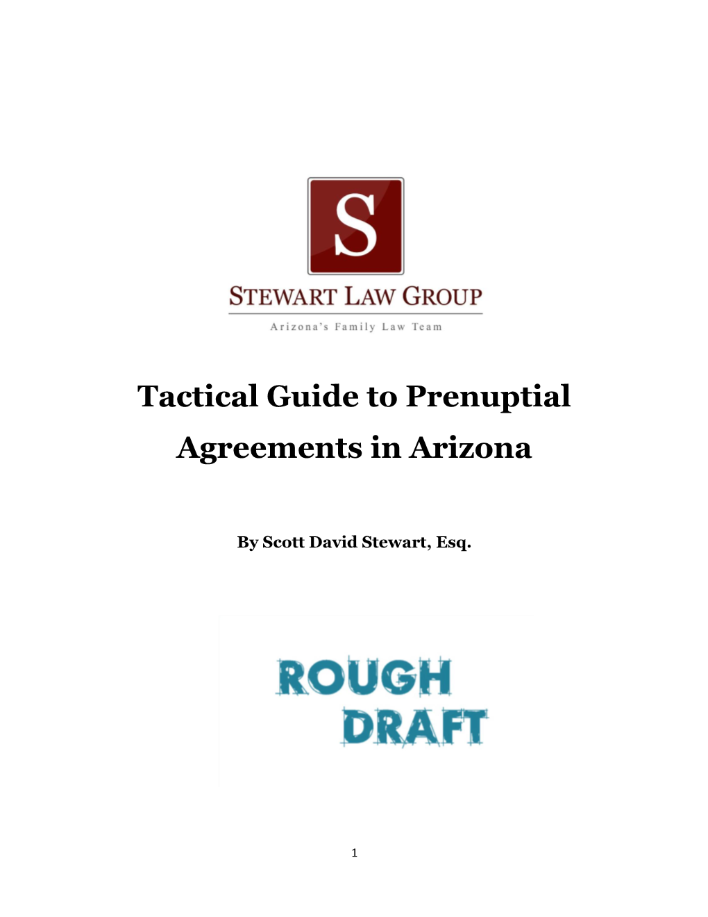 Tactical Guide to Prenuptial Agreements in Arizona