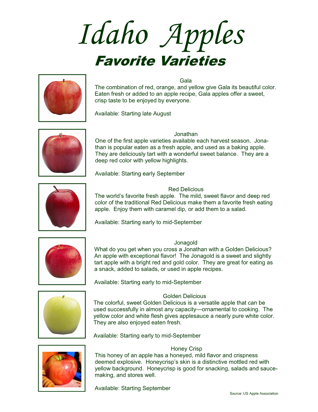 Favorite Varieties
