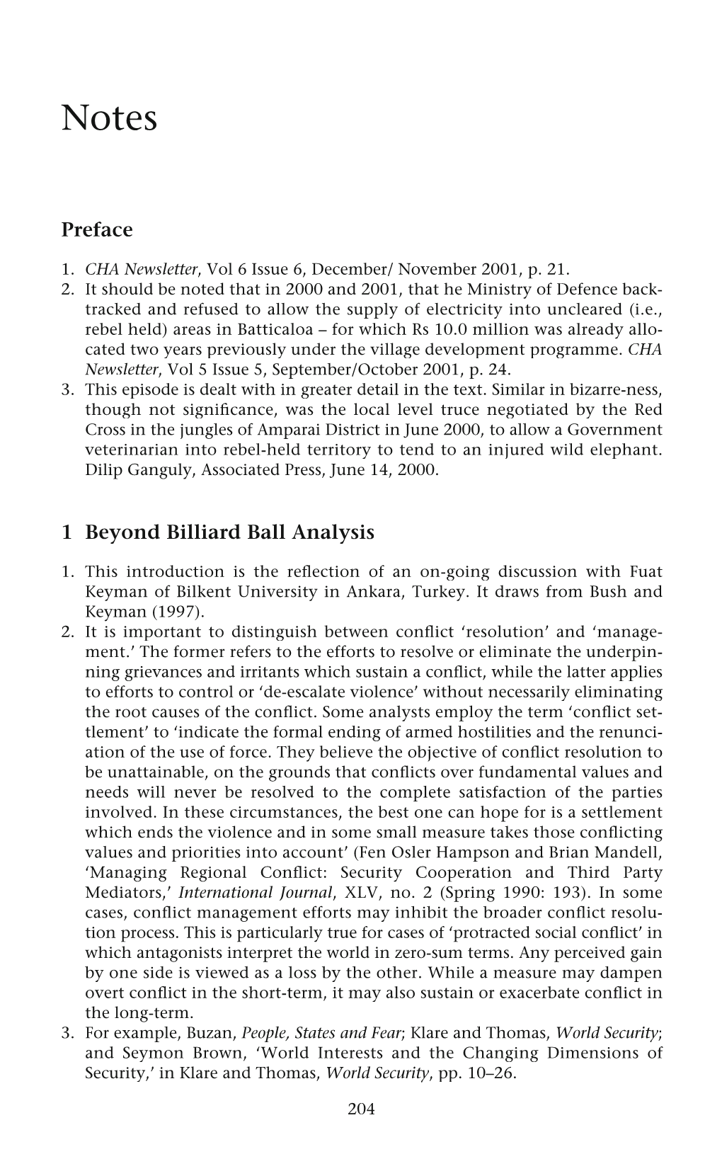 Preface 1 Beyond Billiard Ball Analysis