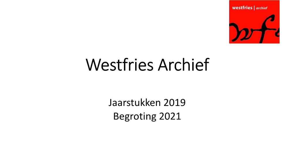 Westfries Archief