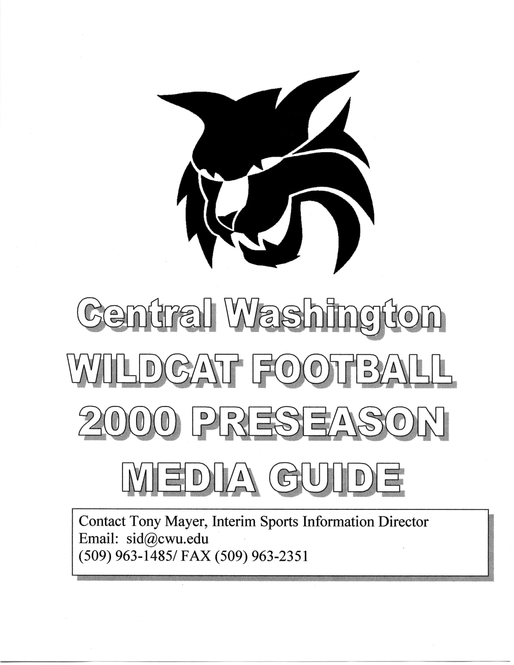 2000 Cwu Football Roster