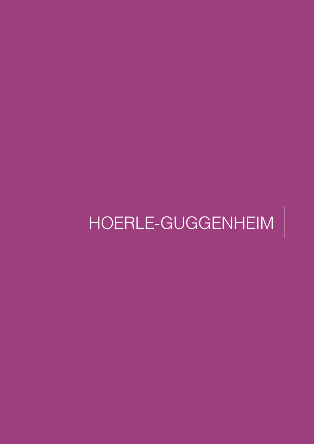 Hoerle-Guggenheim Gallery