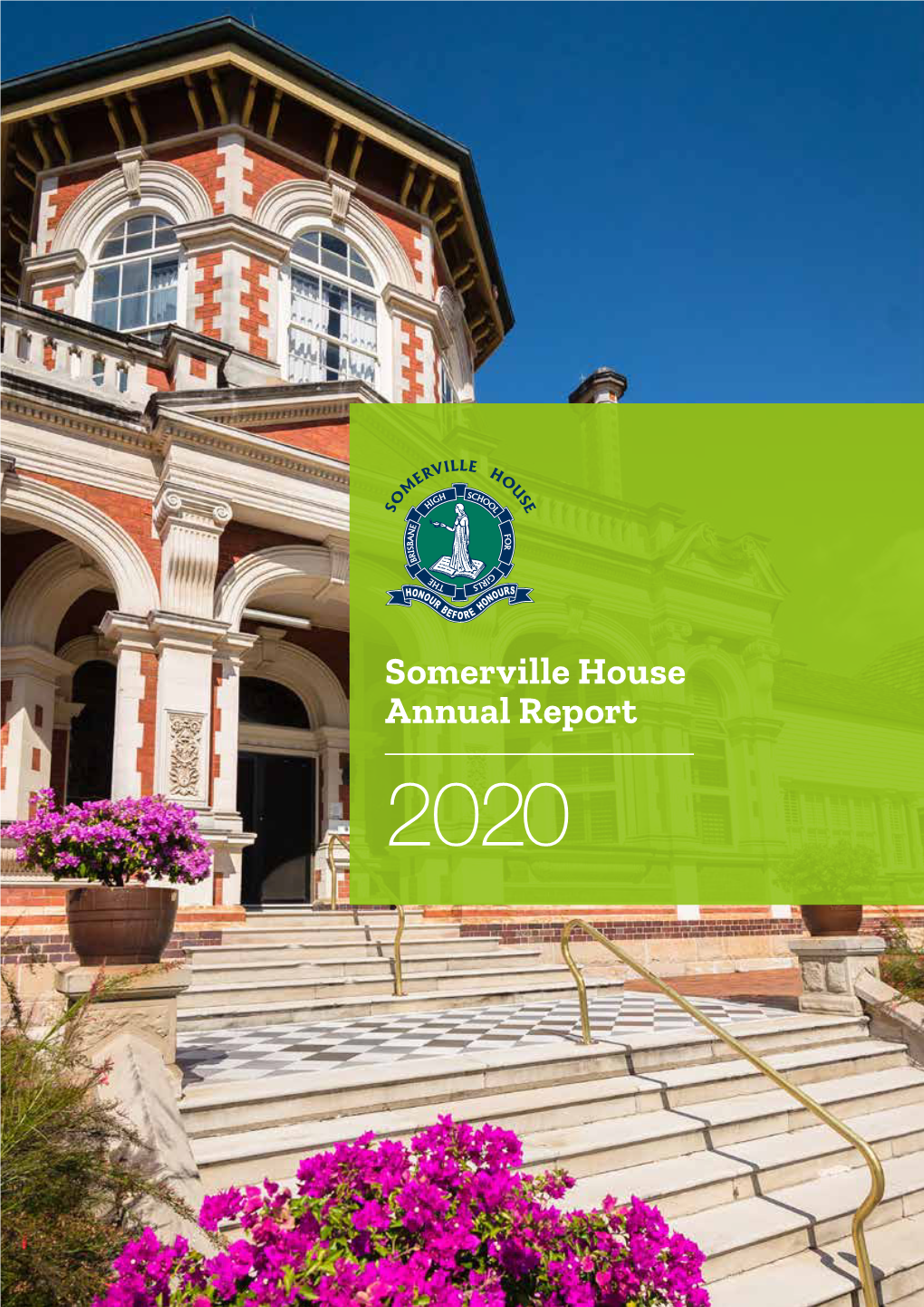 Somerville House Annual Report 2020 Contents