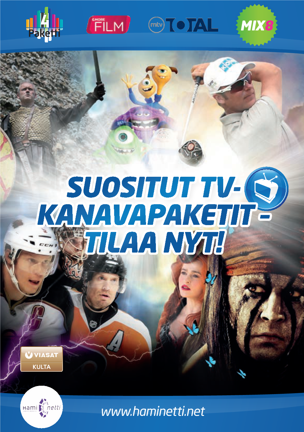 Suositut Tv- Kanavapaketit – Tilaa Nyt!