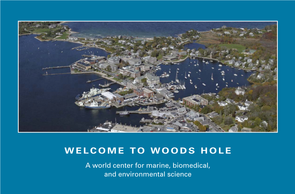 Welcome to Woods Hole