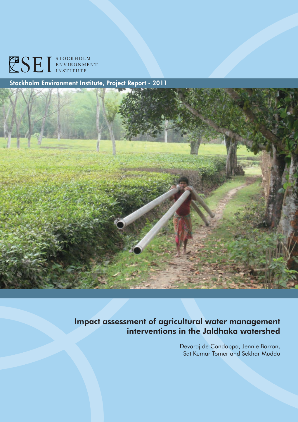 Impact Assessment of Agricultural Water Management Interventions in the Jaldhaka Watershed