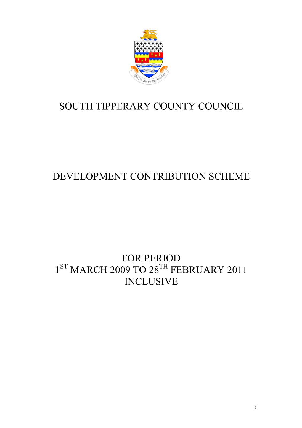 South Tipperary County Council Development