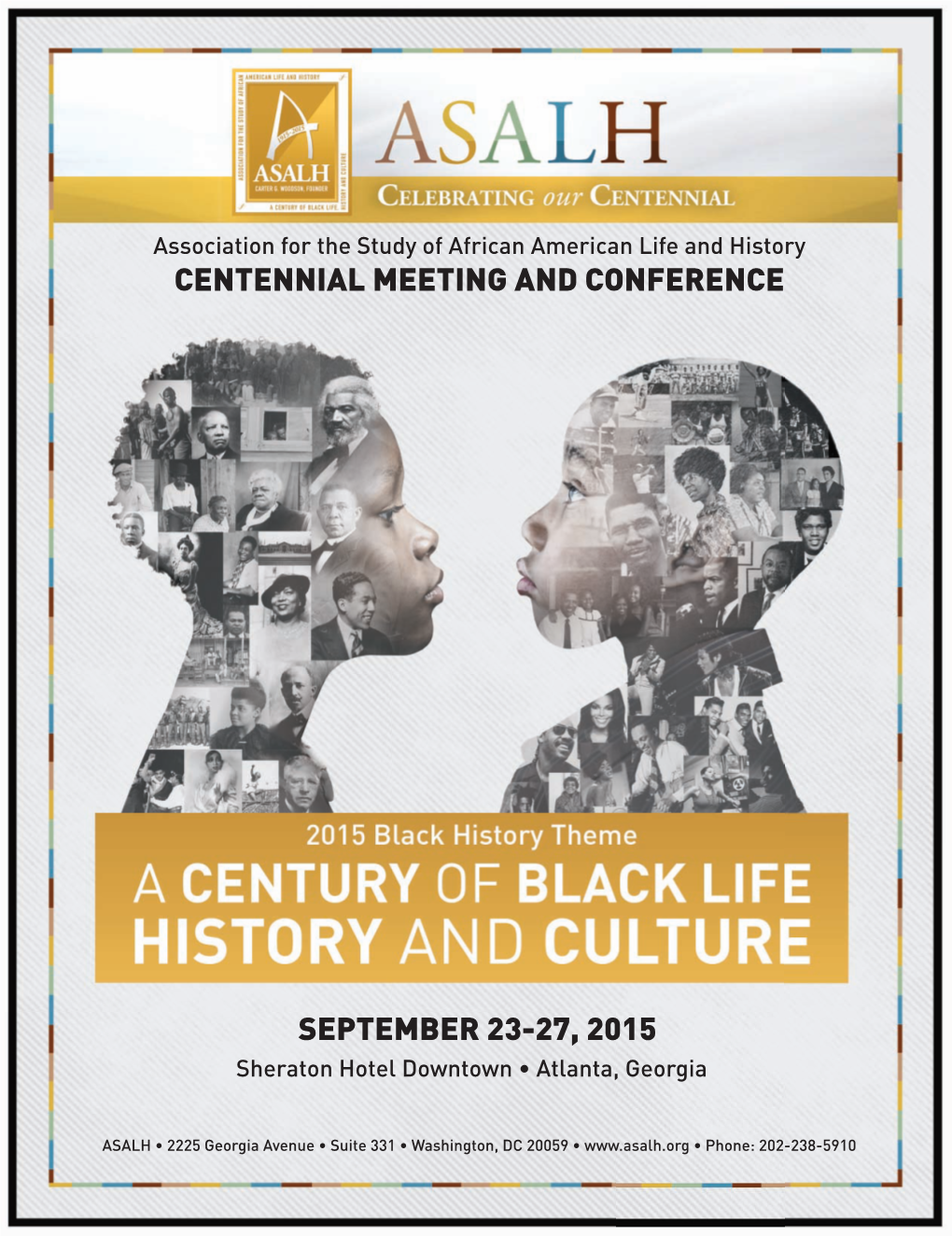 Centennial Meeting and Conference September 23