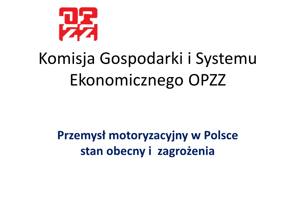 Co Produkujemy, Czyli Przemysł Motoryzacyjny W Polsce