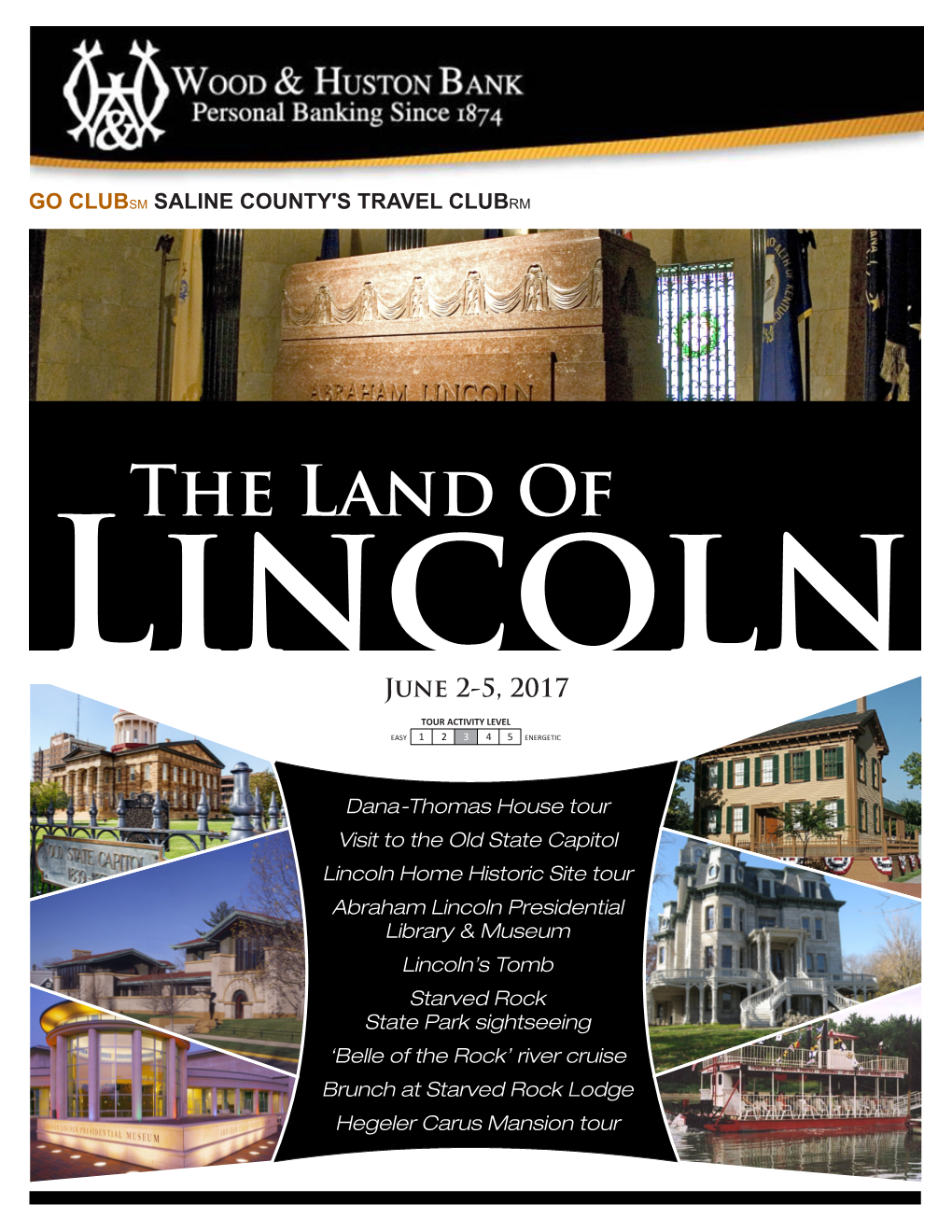 The Land of Lincoln June 2-5, 2017