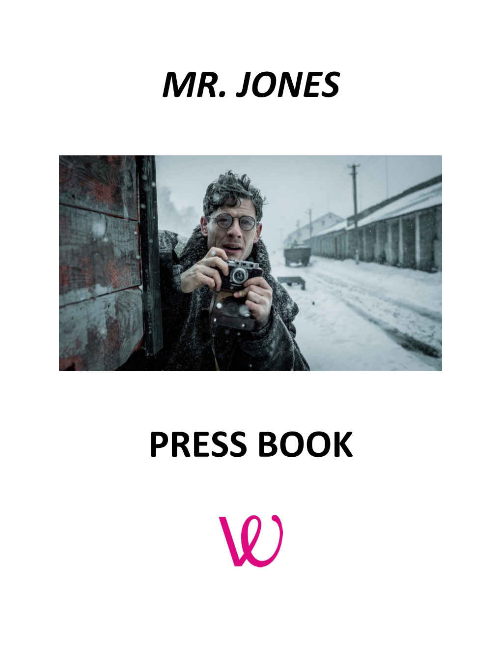 Mr. Jones Press Book