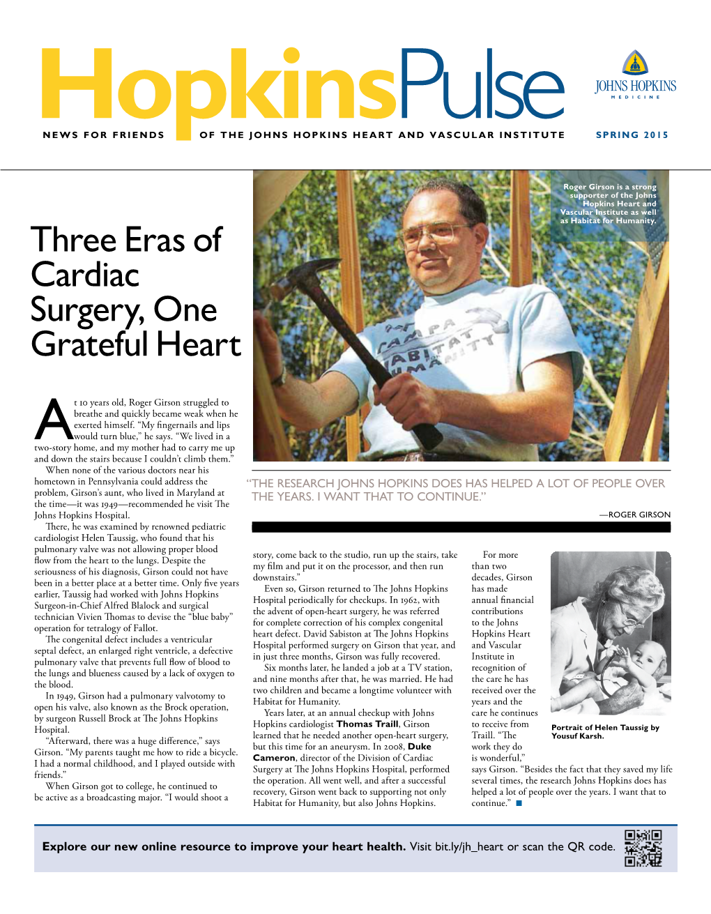 Three Eras of Cardiac Surgery, One Grateful Heart